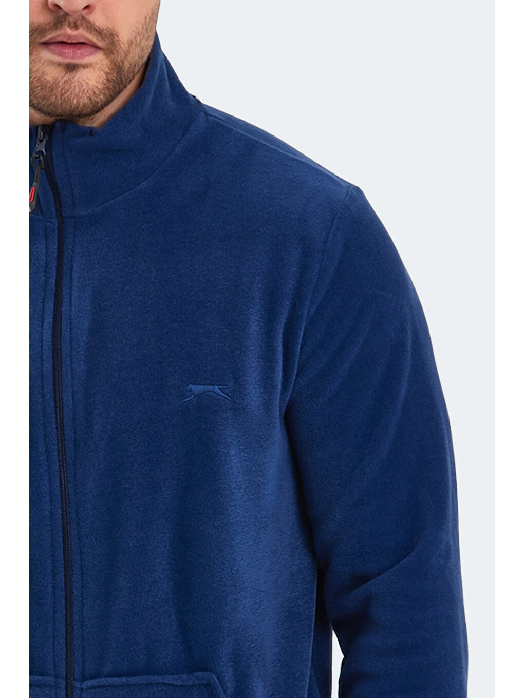 İndigo SANSA  Fermuarlı Sweatshirt Indigo-5