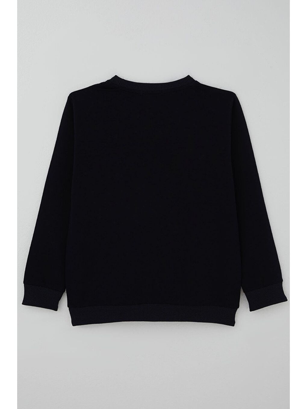 Erkek Çocuk Sweatshirt Yazı Baskılı Lacivert (8-14 Yaş)-3