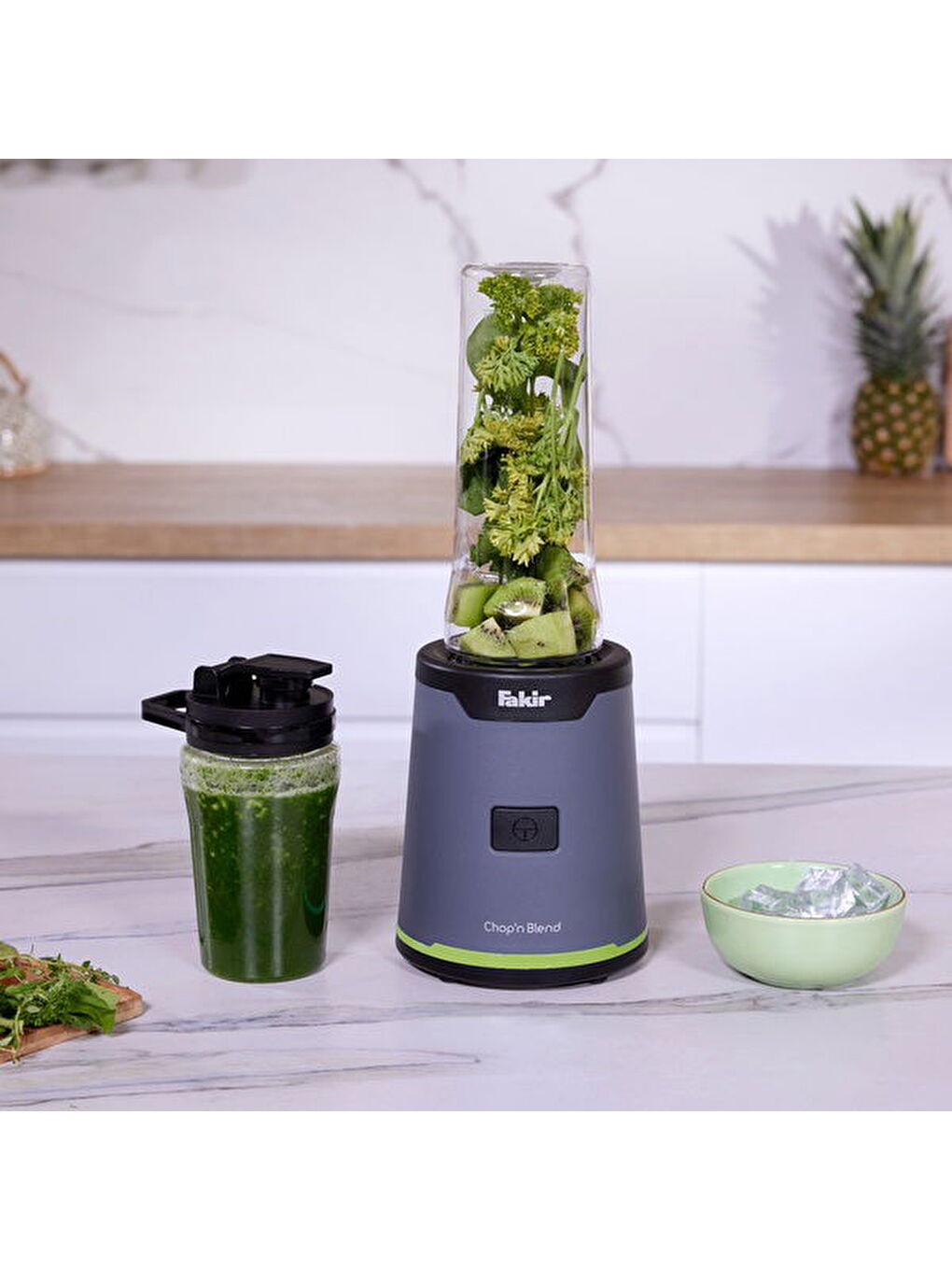 Chop'n Blend Smoothie Blender - Yeşil - 350 Watt-10