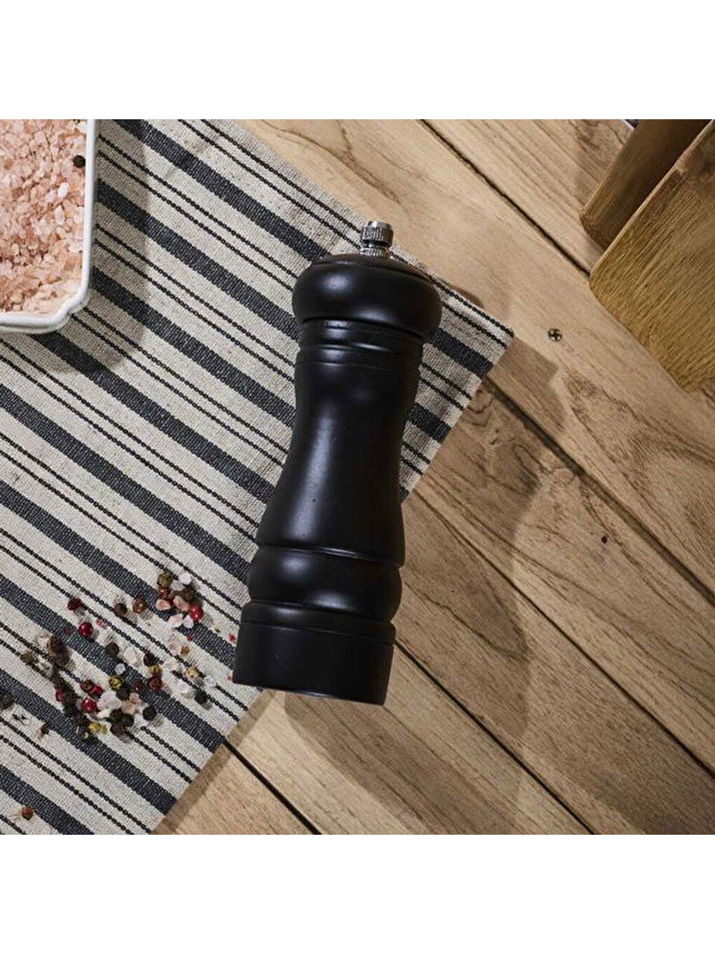 Millo Karabiber Değirmeni - Siyah - 15 cm-2