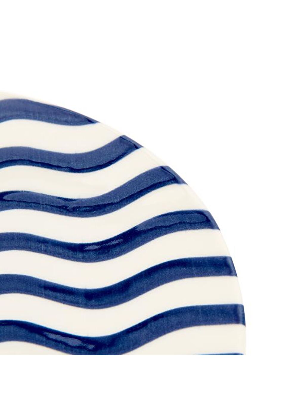 Panarea Servis Tabağı - Mavi - 25 cm-1