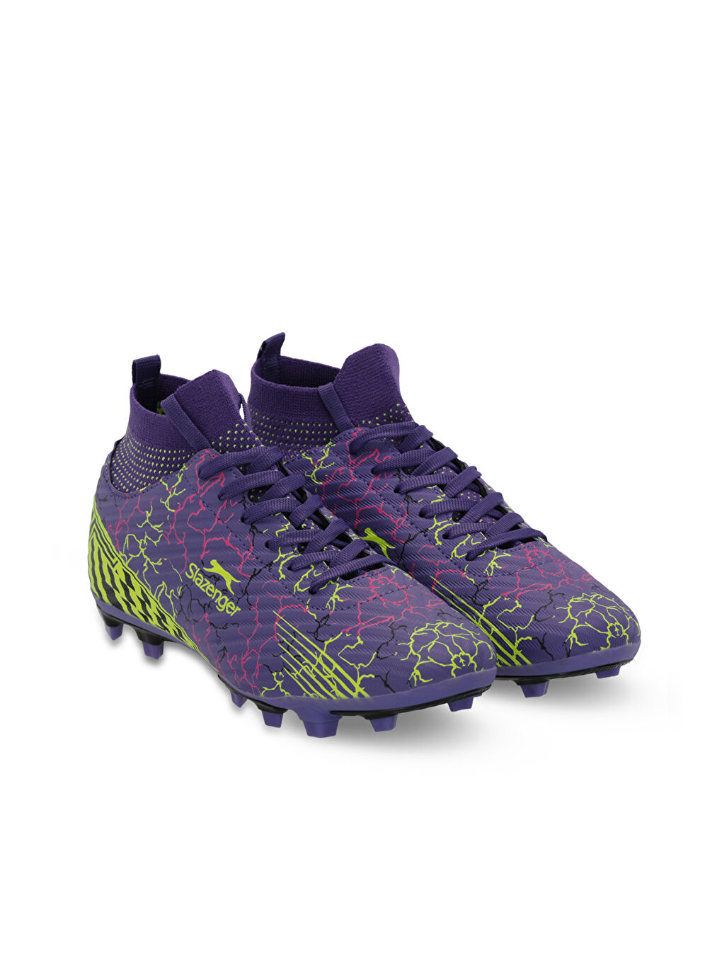 CORNER Unisex Futbol Ayakkabı Mor-1