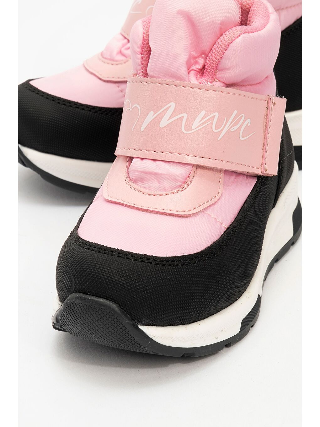 Kız Çocuk Pembe Suni Deri Suya Dayanıklı Anatomik Günlük Bot-1