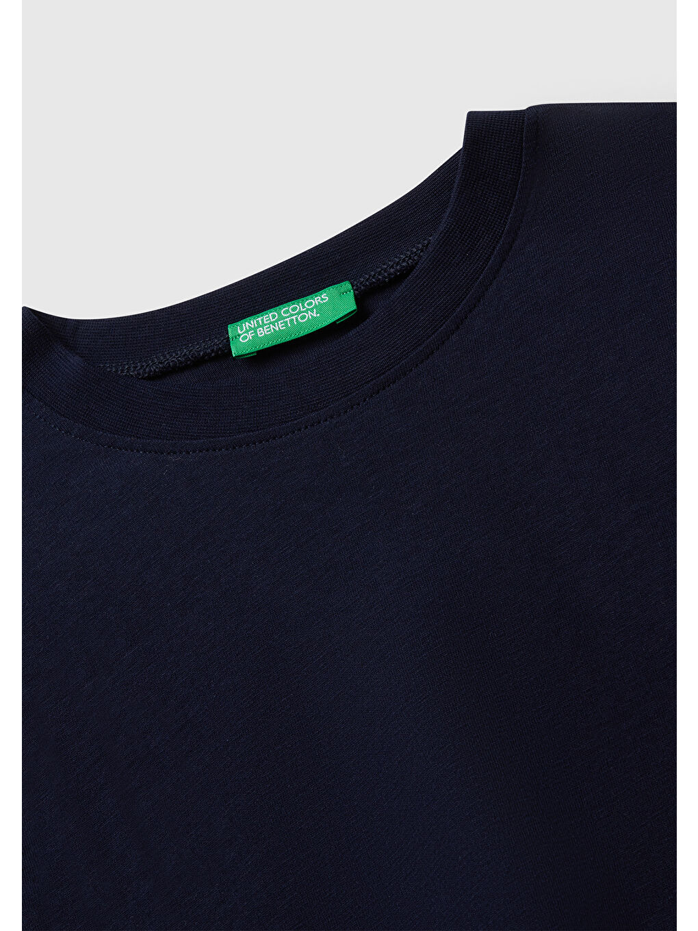 Erkek Çocuk Lacivert Baskılı Bisiklet Yaka Uzun Kollu T-shirt-2