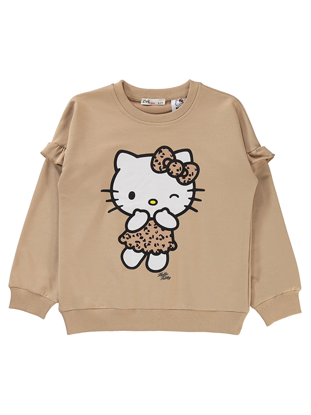 Civil Bej Hello Kitty Kız Çocuk Takım 6-9 Yaş Vizon - 2