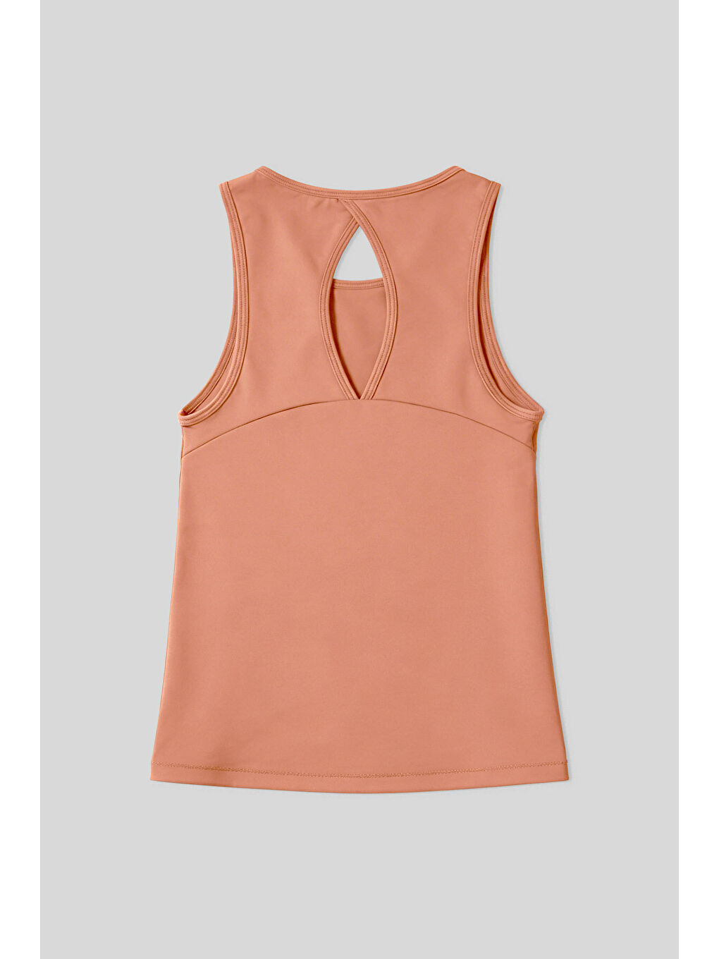 Mercan Standart Fit Çapraz Sırt Detaylı Kadın Spor Atlet - 97296-3