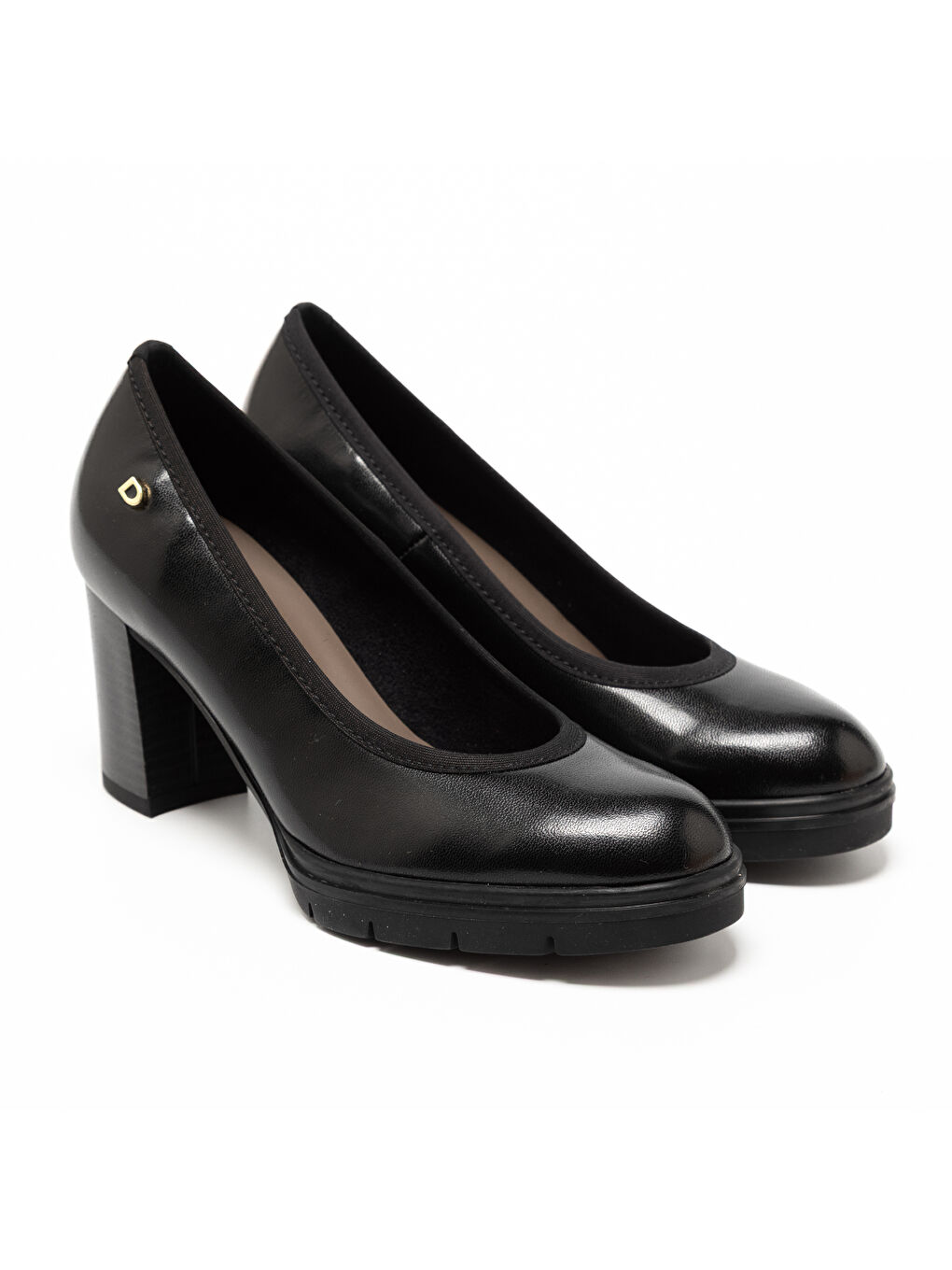 Siyah Kadın Topuklu/ Stiletto 483700DS 3700DS Vitello RY Nero-2