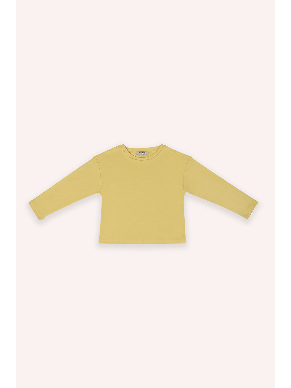 Sarı Kız Çocuk  2'li Pijama Takım-2