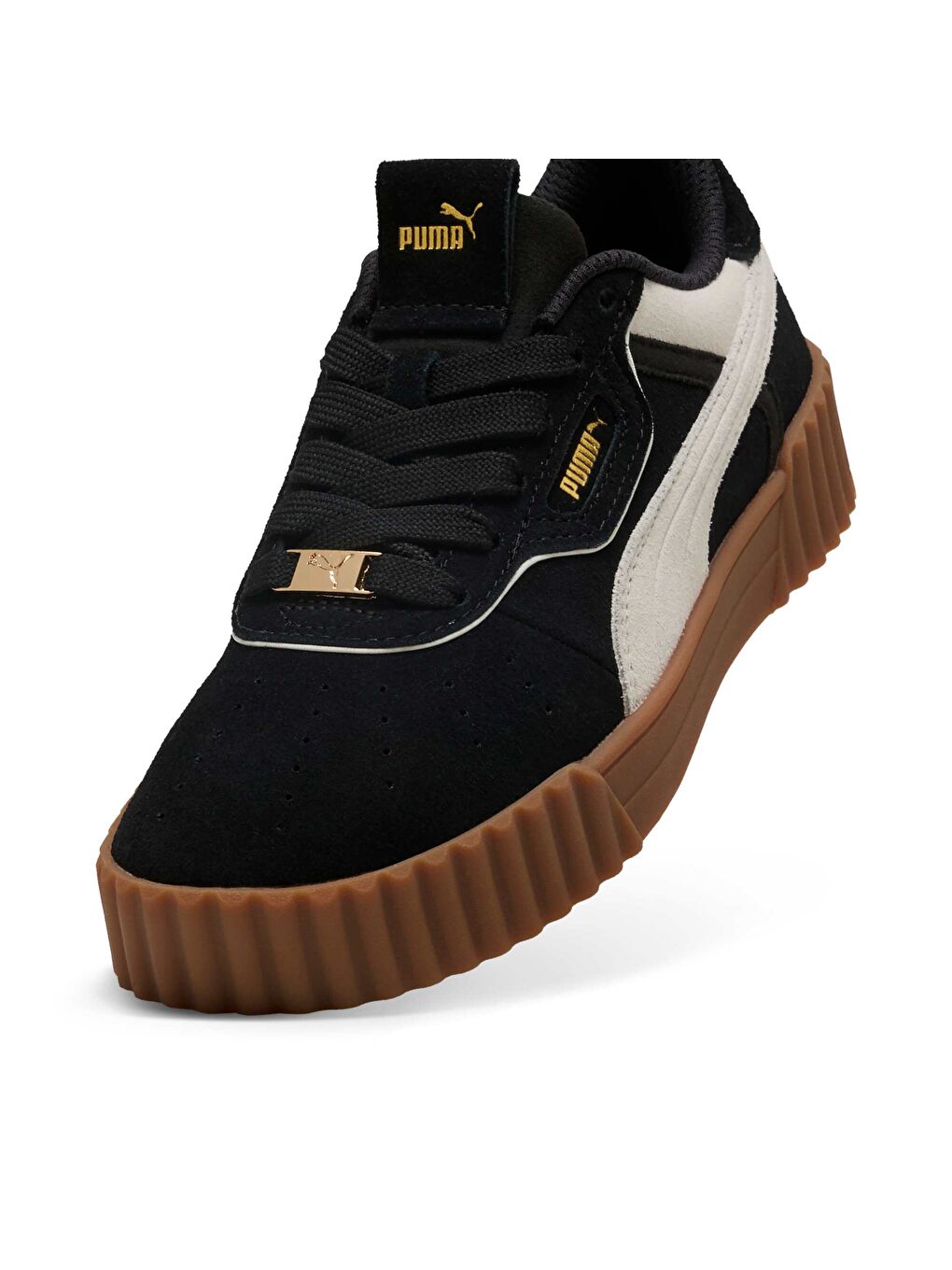 Siyah CARINA 3.0 Luxe Suede Kadın Ayakkabı-4