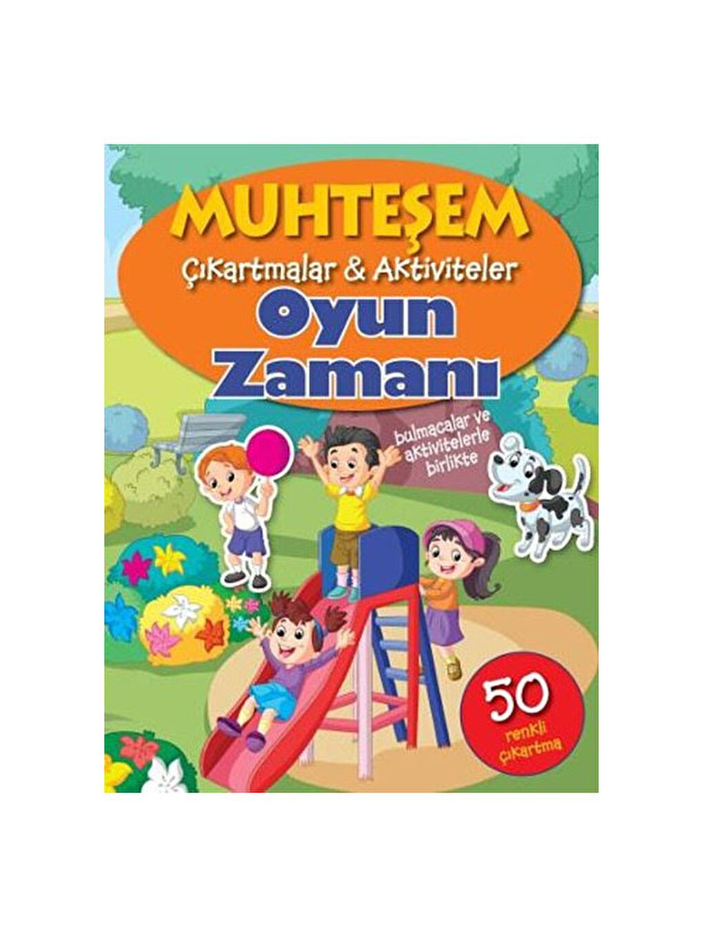 Muhteşem Çıkartmalar Aktiviteler Oyun Zamanı Parıltı Yay