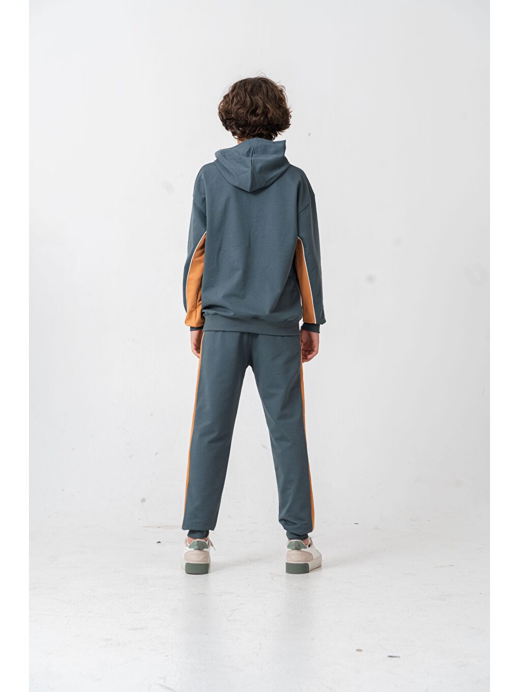 Yeşil Soul Fater Great Mental Attitude Baskılı Erkek Çocuk Alt Üst Eşofman Takımı-5