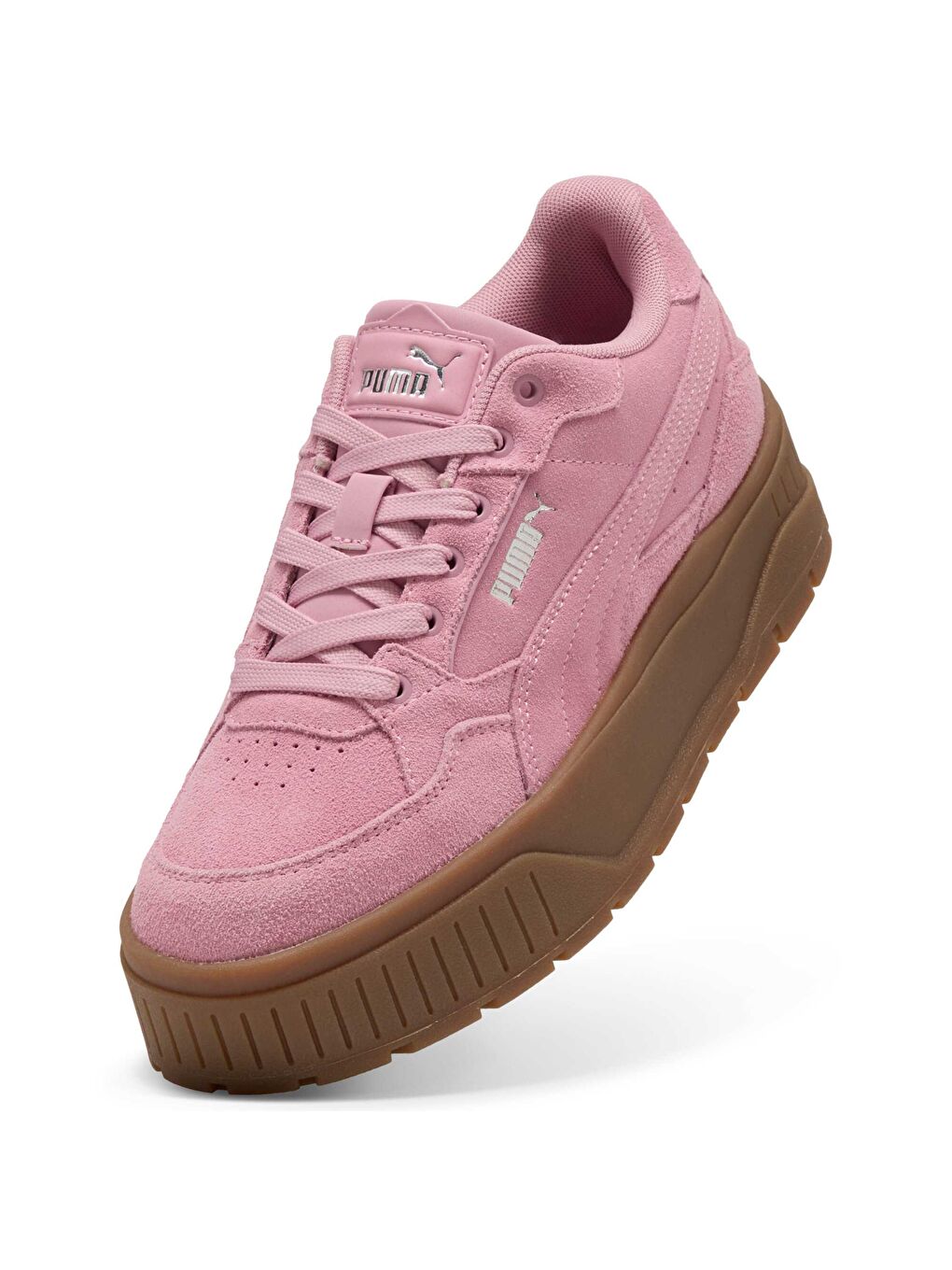 Pembe Karmen II Idol Kadın Süet Ayakkabı-4