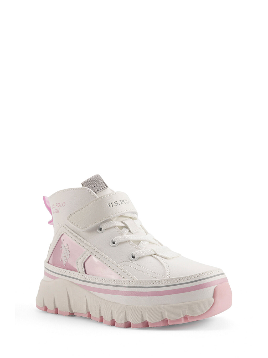 Keltes 4pr Beyaz Kız Çocuk High Sneaker-1