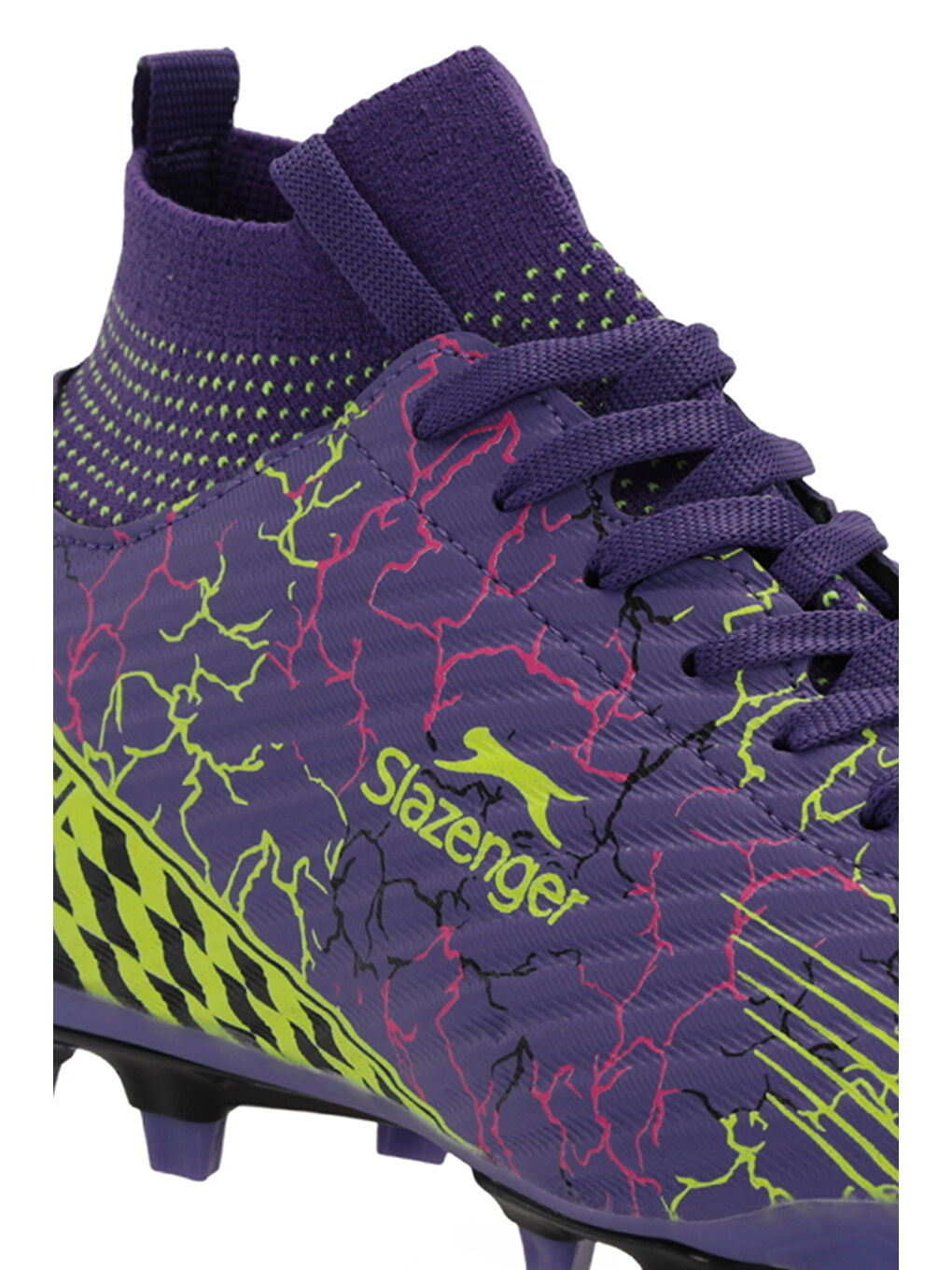 CORNER Erkek Futbol Ayakkabı Mor-3