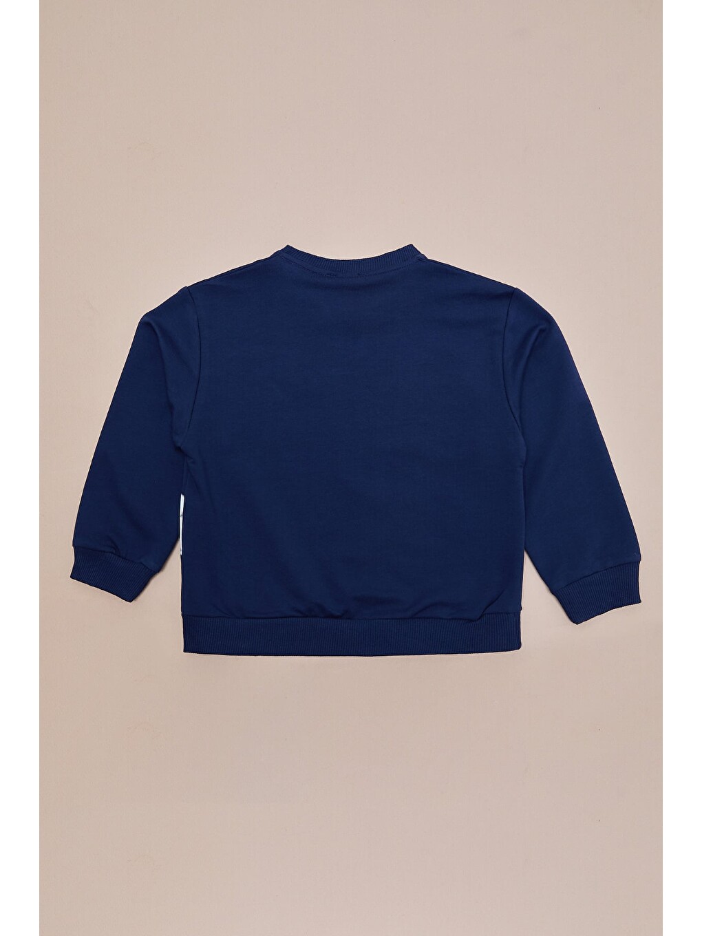 Lacivert Back To The Future Baskılı Erkek Çocuk Sweatshirt-3