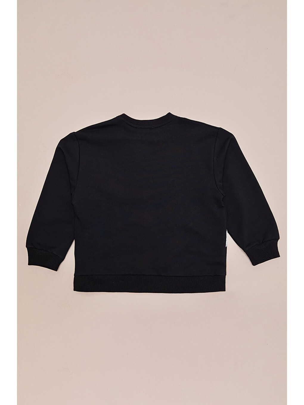 Siyah Back To The Future Baskılı Erkek Çocuk Sweatshirt-3