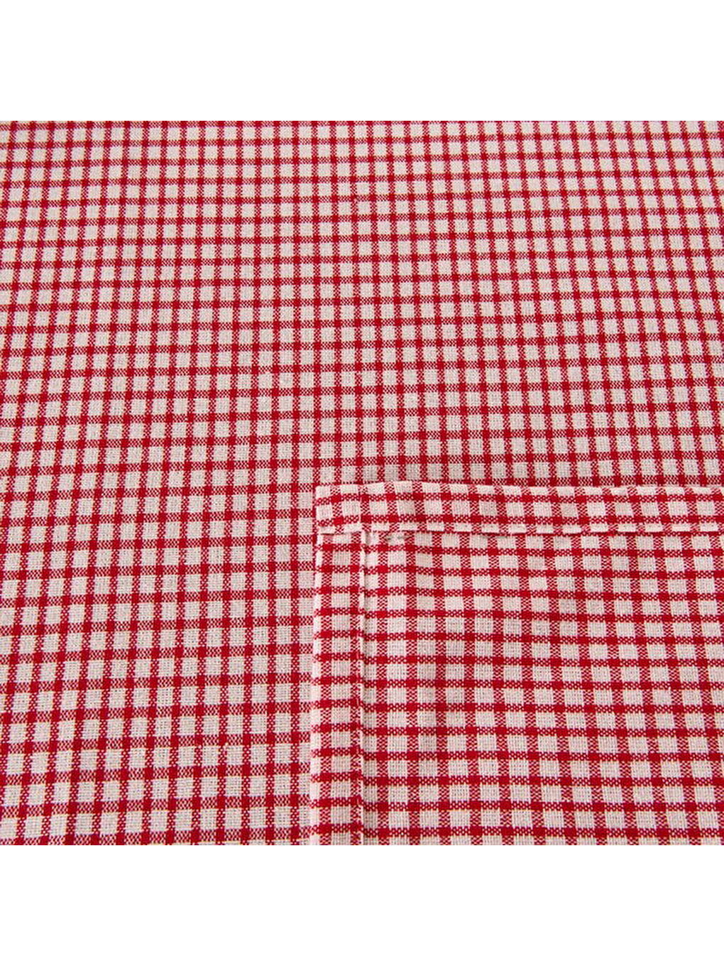 Soft Pötikareli Masa Örtüsü - Kırmızı - 140x200 cm-2