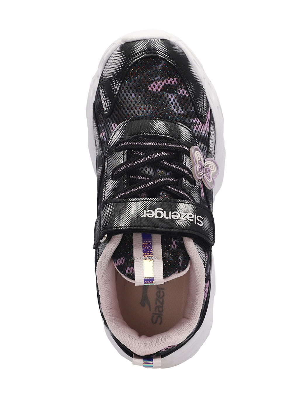 NIGERIA Kız Çocuk Sneaker Ayakkabı Siyah / Beyaz-4