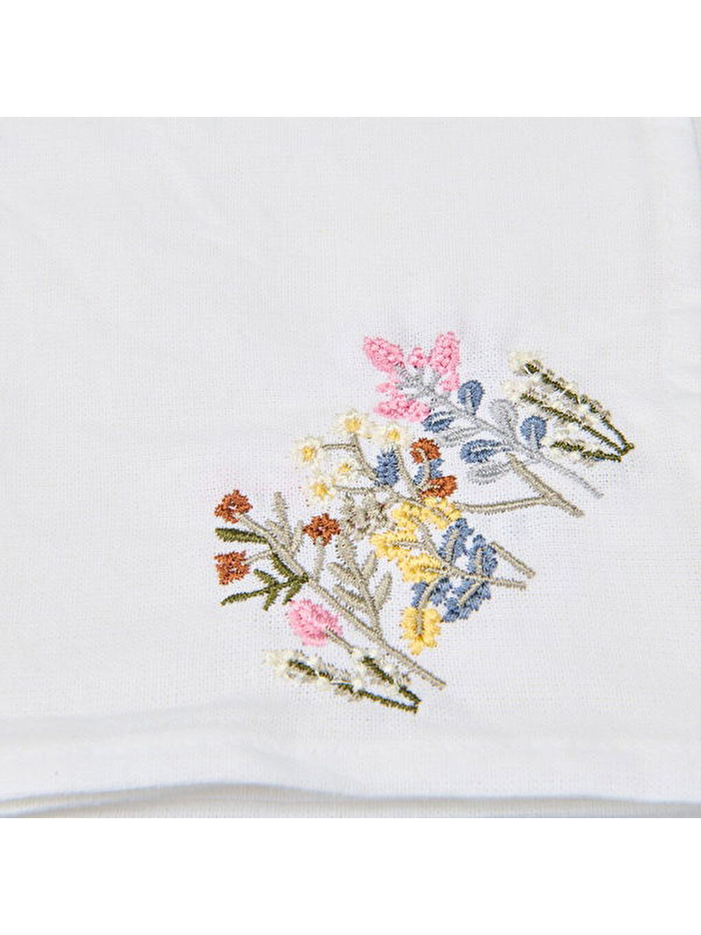 Soft Fancy Granny Masa Örtüsü - Beyaz - 140x200 cm-2