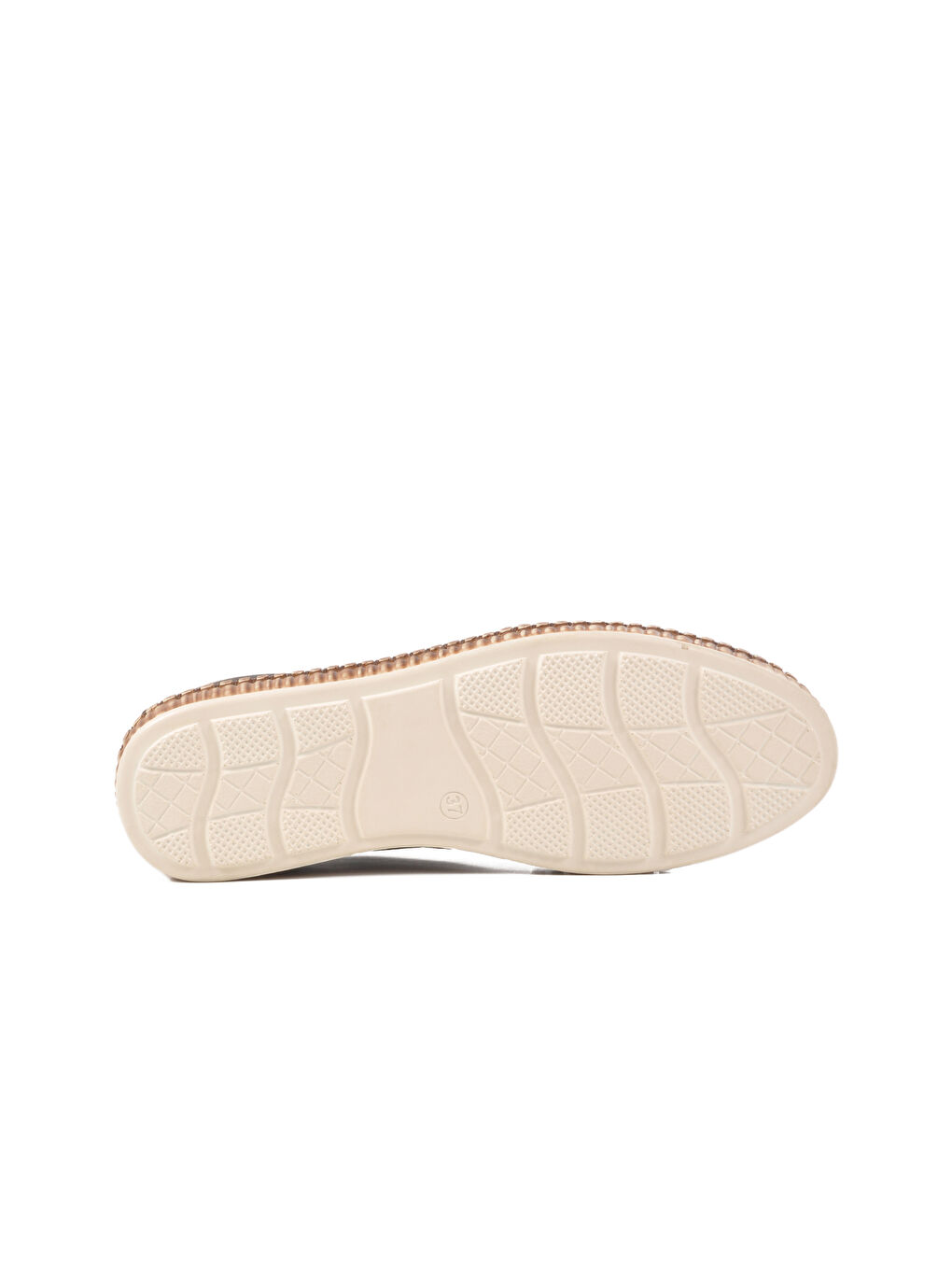 Siyah Hakiki Deri Kadın Casual Ayakkabı 231747 Z-4