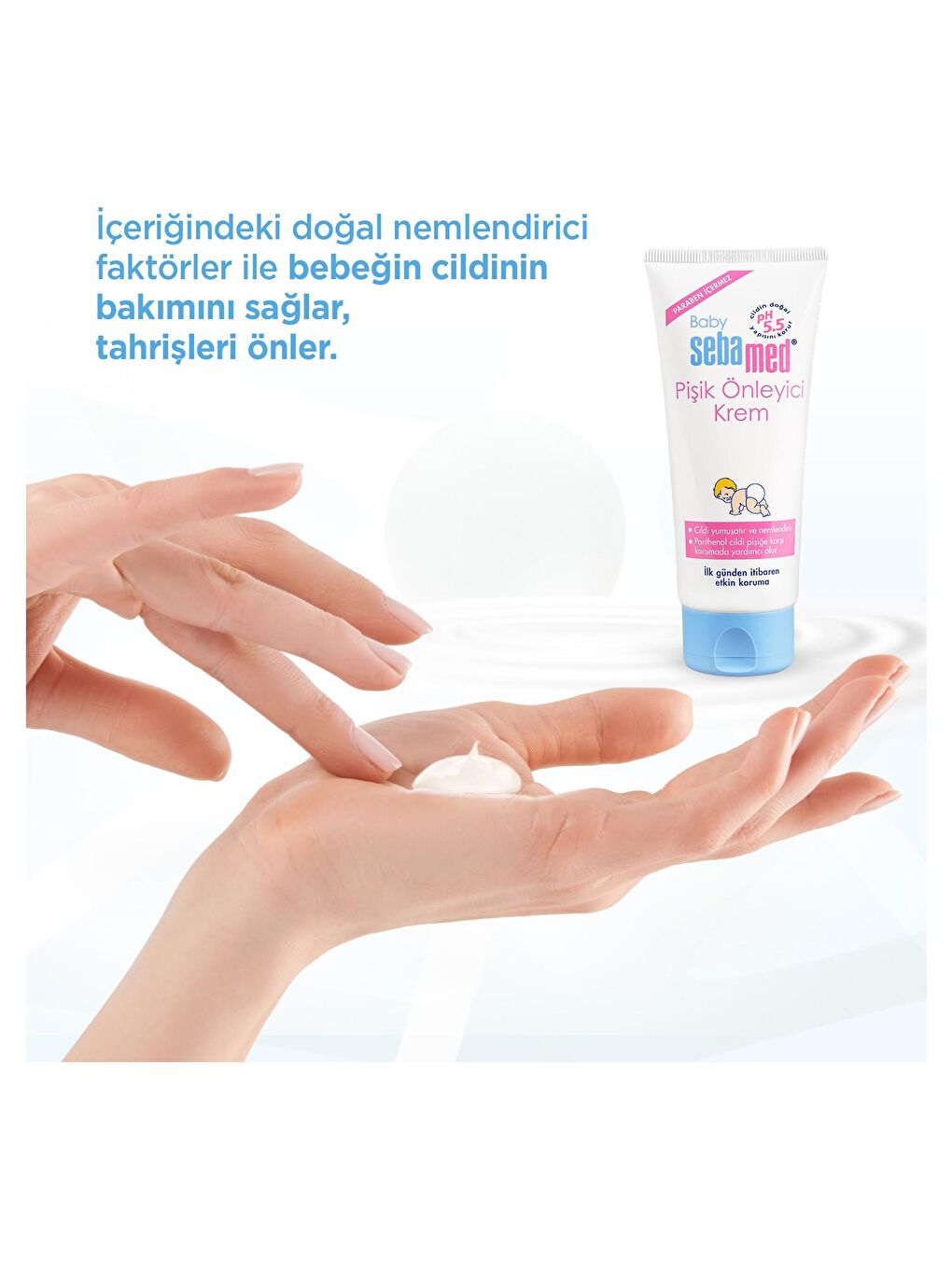 Sebamed Baby Renksiz Bebek Pişik Önleyici Krem 100 ml x 6 Adet - 4