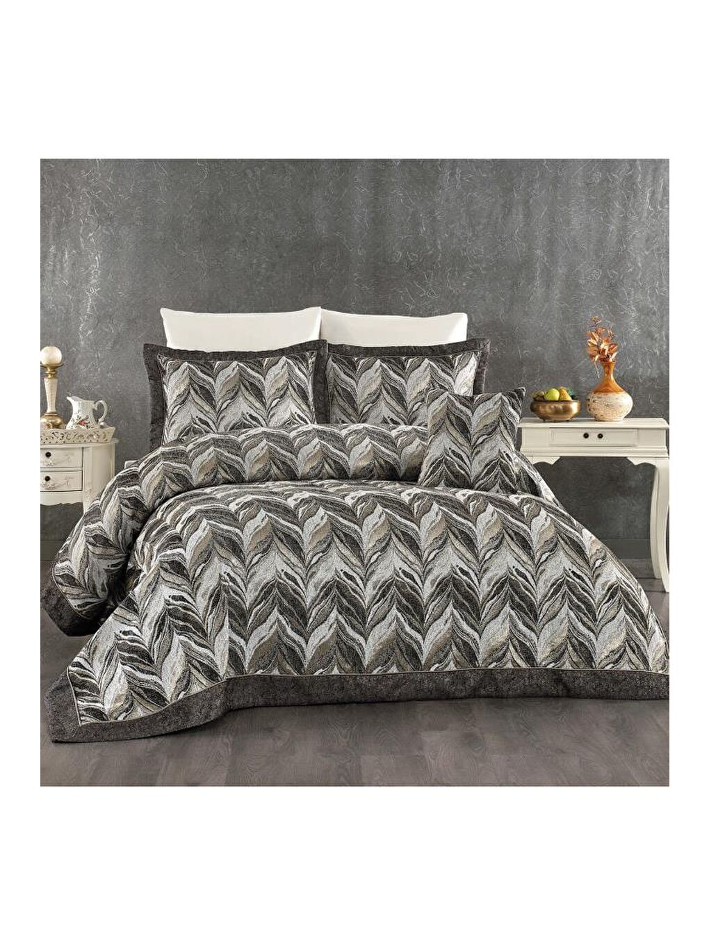 Mira 7 Parça Şönil Pike Takımı Yeşil-1