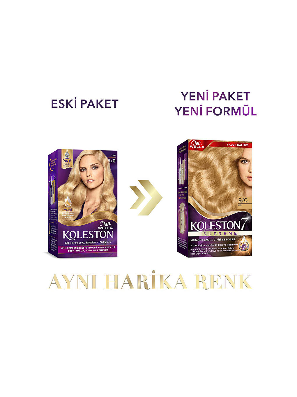 Wella Koleston Supreme Saç Boyası 9/0 Sarı - 1