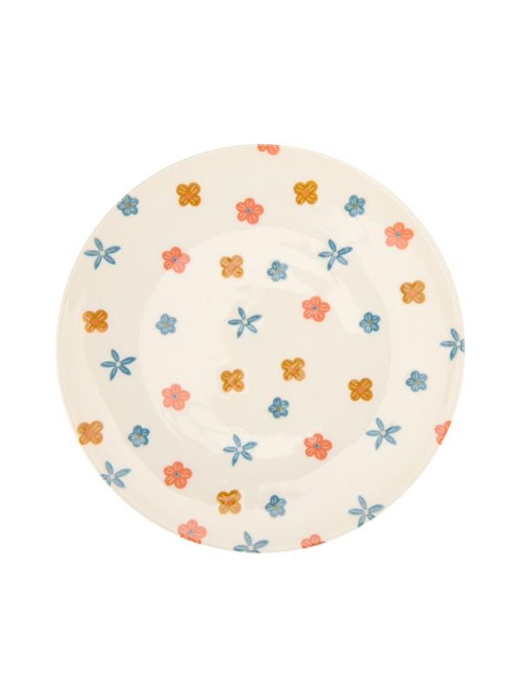 Karışık Mazzo Servis Tabağı - Renkli - 25 cm