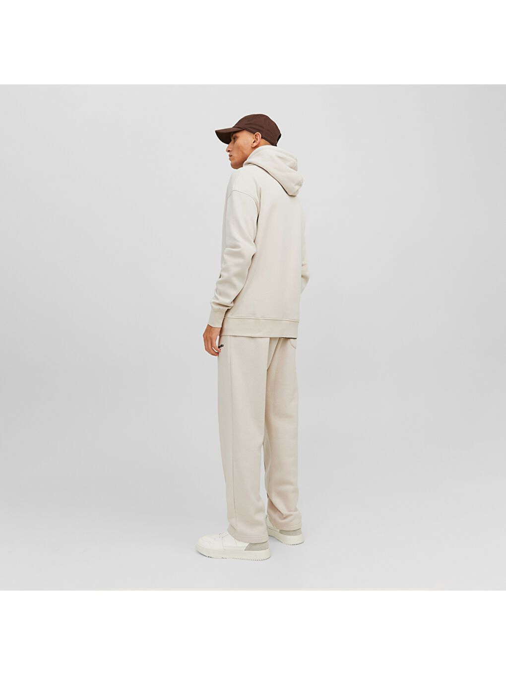 Vesterbro Erkek Bej Kapüşonlu Ceket-2