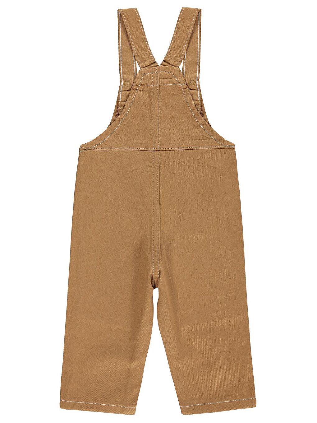 Baby Cep Detaylı 6-18 Ay Salopet - Kahverengi 18-24 Ay-1