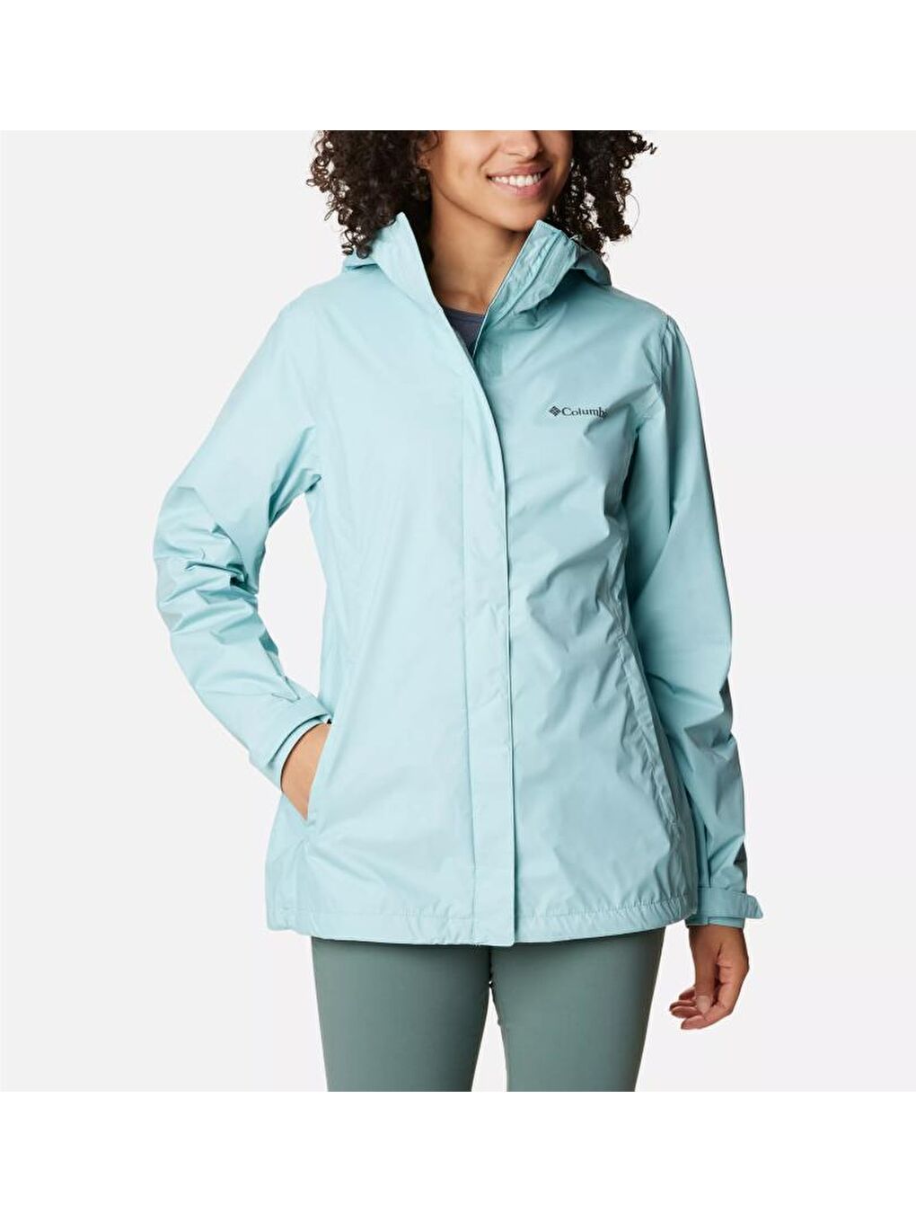 Columbia Mavi Arcadia™ II Rain Jacket Kadın Yağmurluk RL2436-321