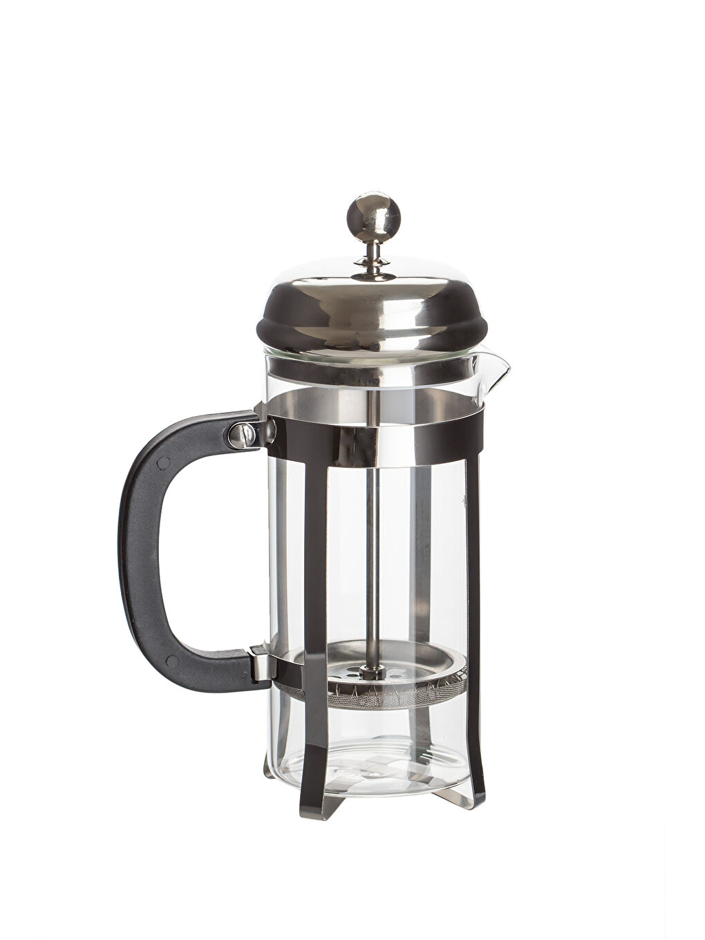 Porsima Şeffaf 305 French Press Süzgeçli Bitki Çayı Demliği Kahve Presi - 350 Ml