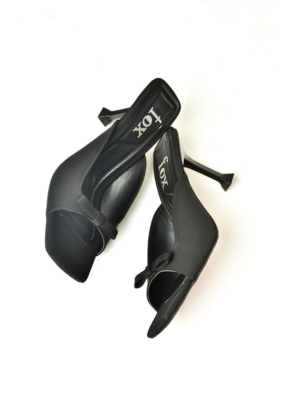 U9971120 Siyah Kadın Topuklu Ayakkabı-2