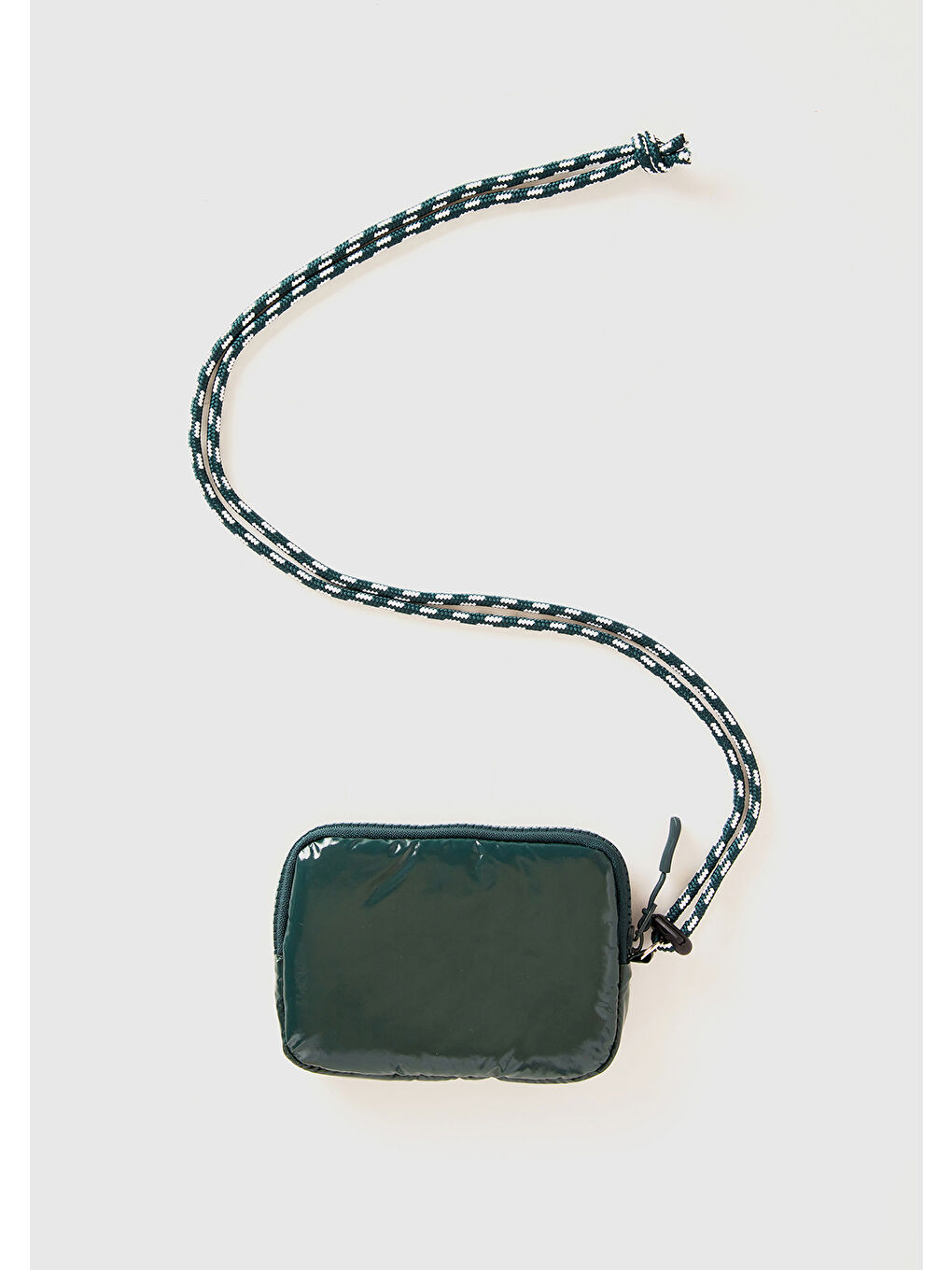 Unisex Yeşil Bozuk Para Cüzdanı-1