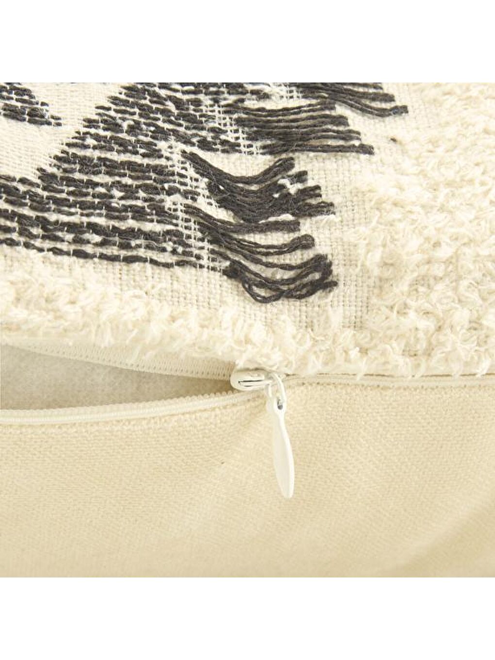 Soft Formet Kırlent - Bej - 43x43 cm-2