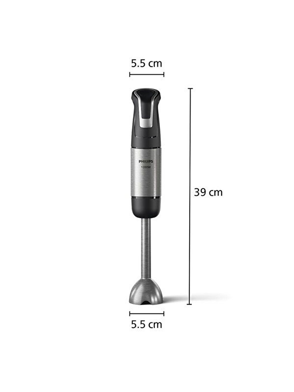 5000 Serisi HR2695/00 El Blenderi - Siyah / Inox - 1200 Watt-8