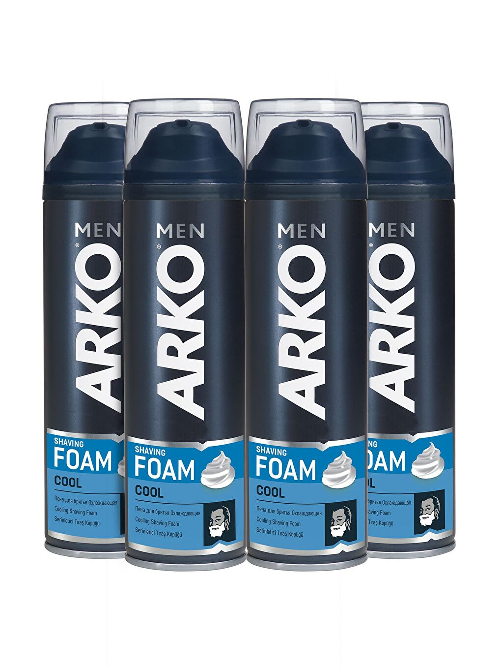 Arko Men Tıraş Köpüğü Cool 4x200ml