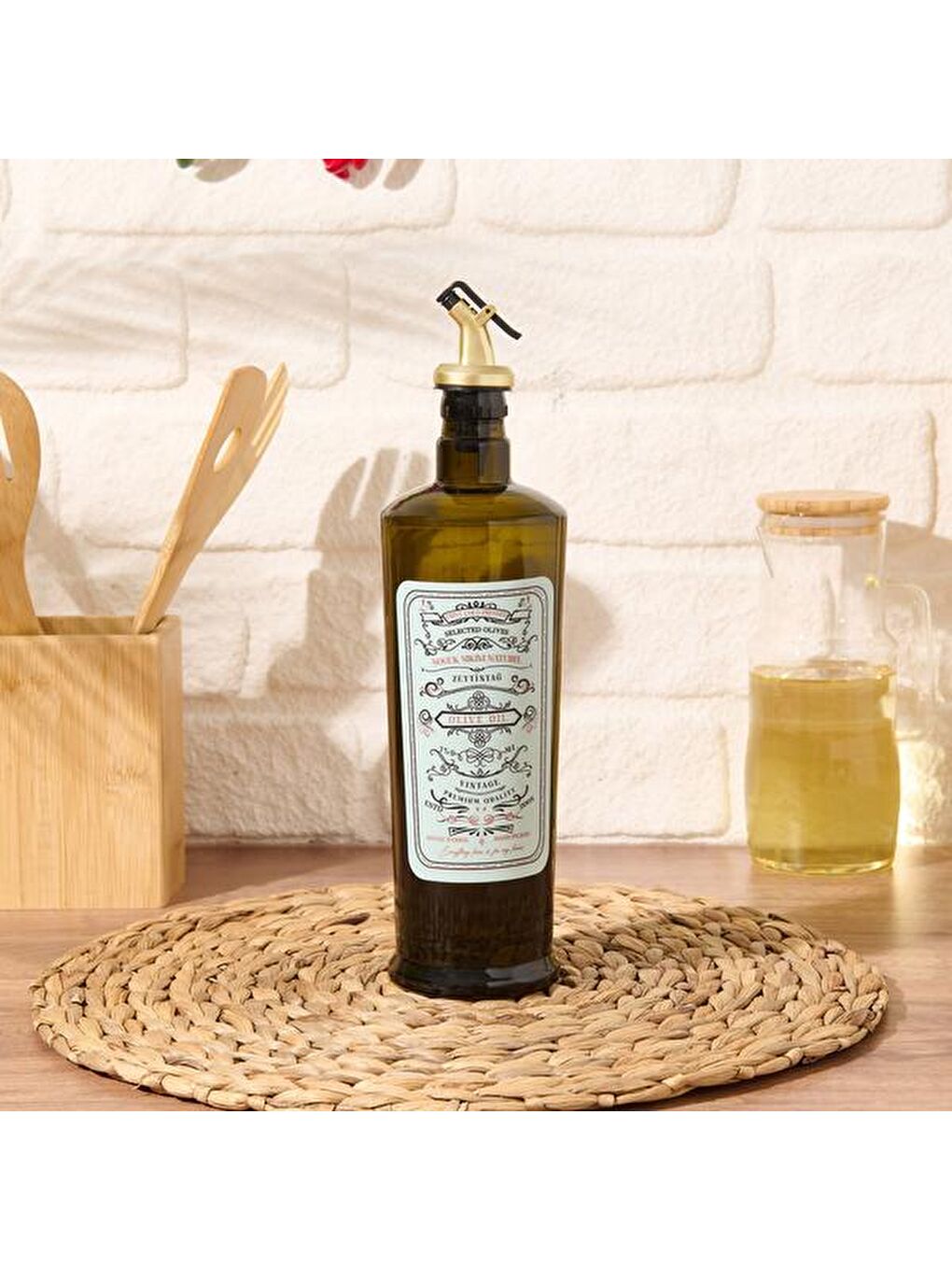 Evidea Sari Kitchen Vintage Yağlık - Amber - 750 ml