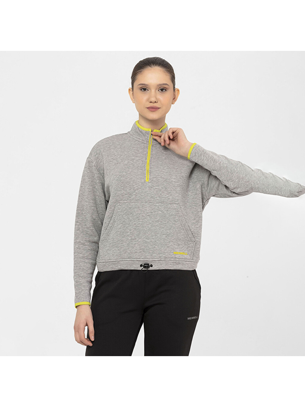 Sense Kadın Gri Sweatshirt-2