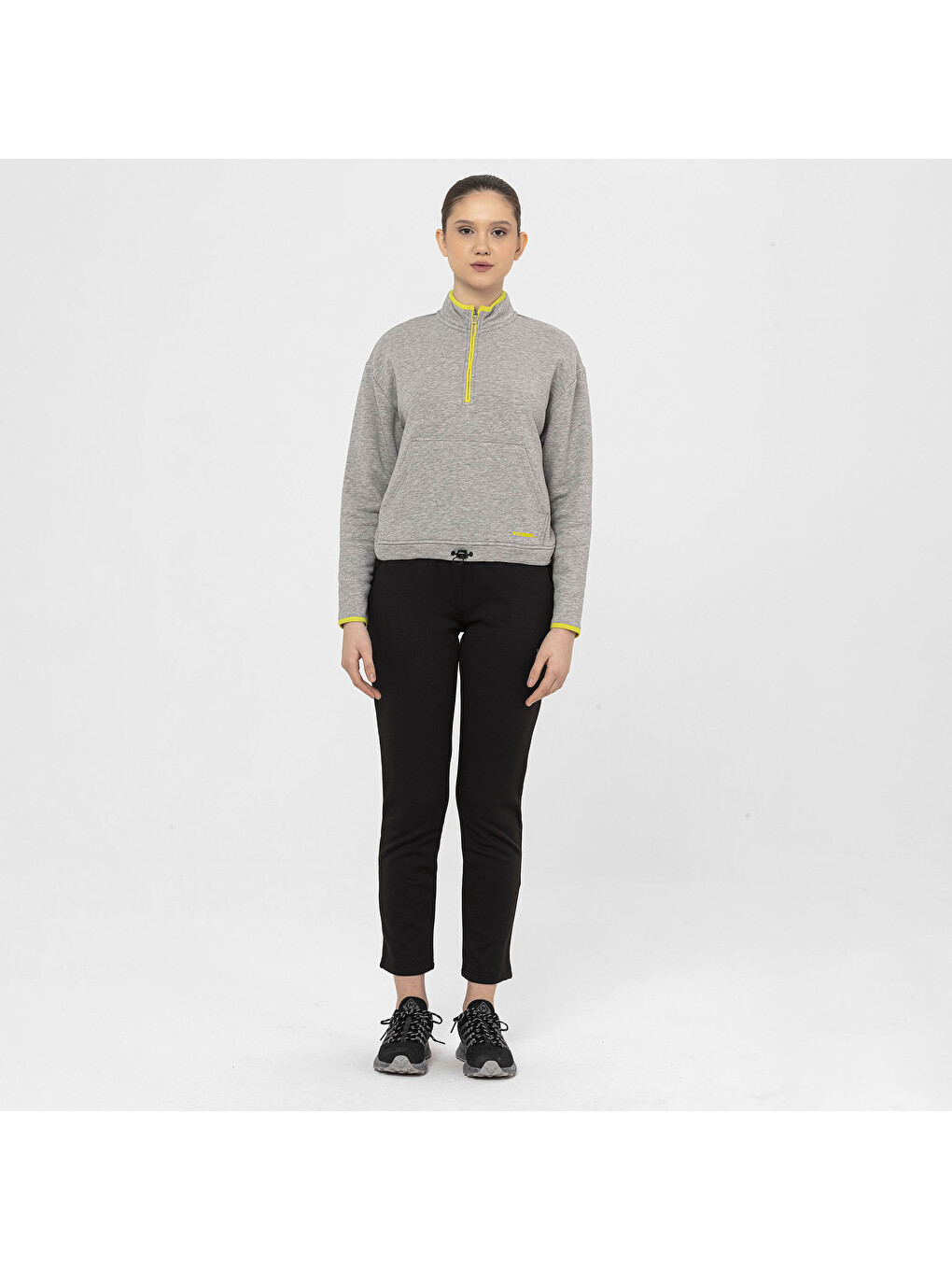 Sense Kadın Gri Sweatshirt-4