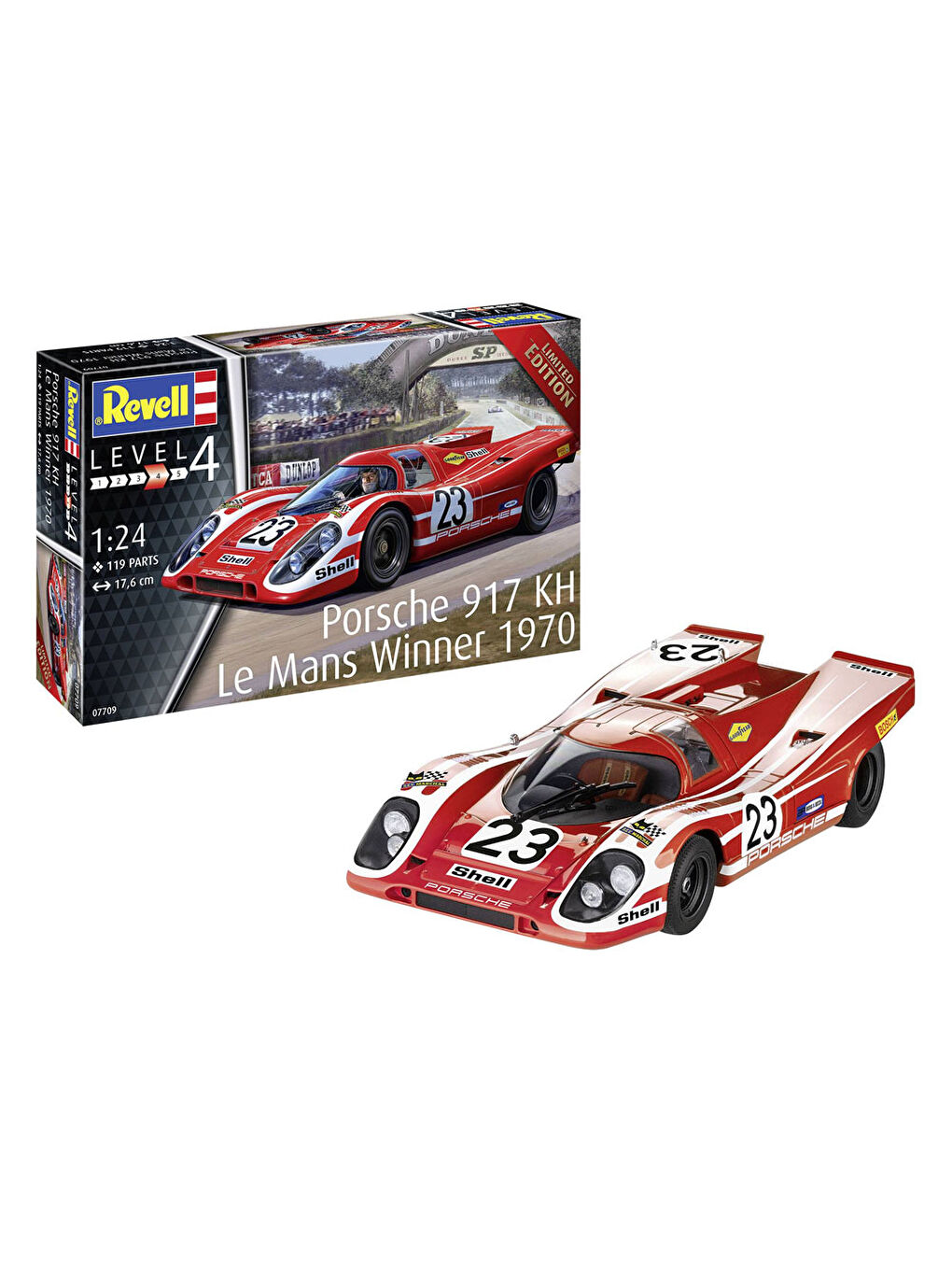 Revell Renksiz Maket Porsche 917 KH Le Mans Winner 1970 07709