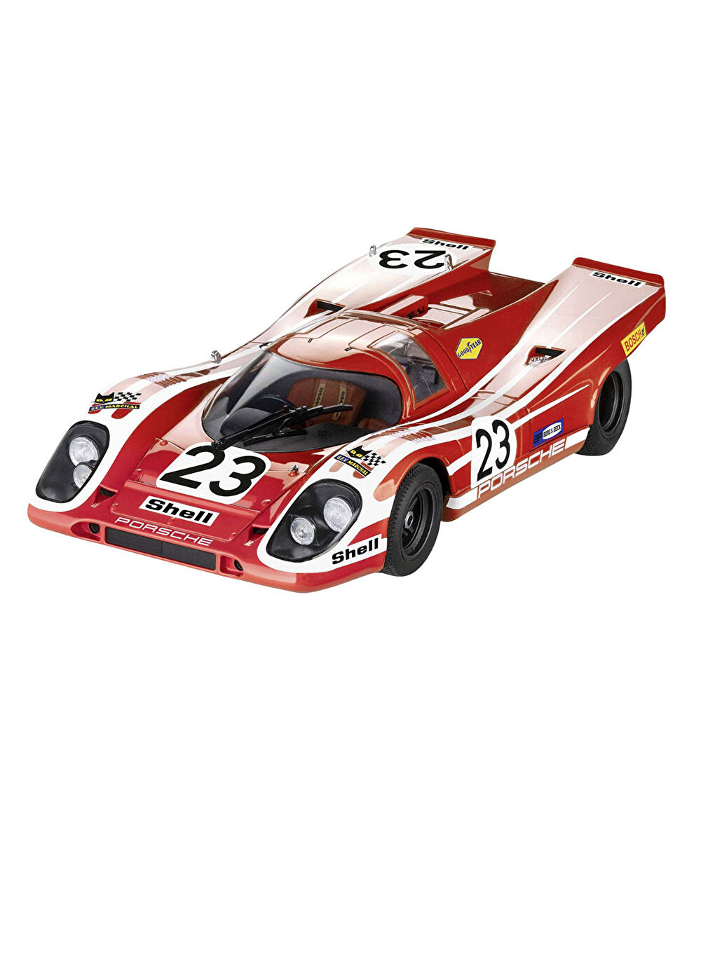 Revell Renksiz Maket Porsche 917 KH Le Mans Winner 1970 07709 - 2