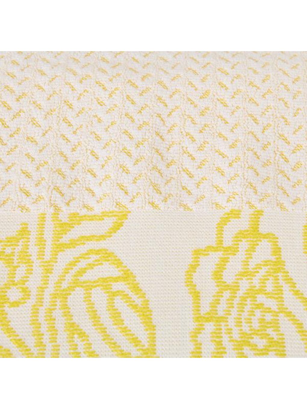 Soft Noble Yüz Havlusu - Sarı - 50x90 cm-1