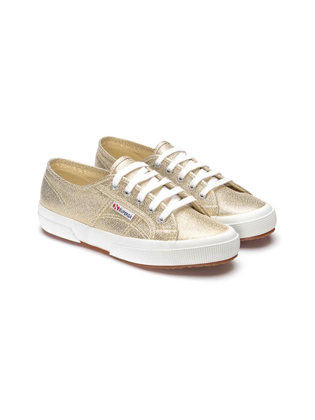 Superga Sarı 2750-Lamew Kadın Altın Sneaker - 1