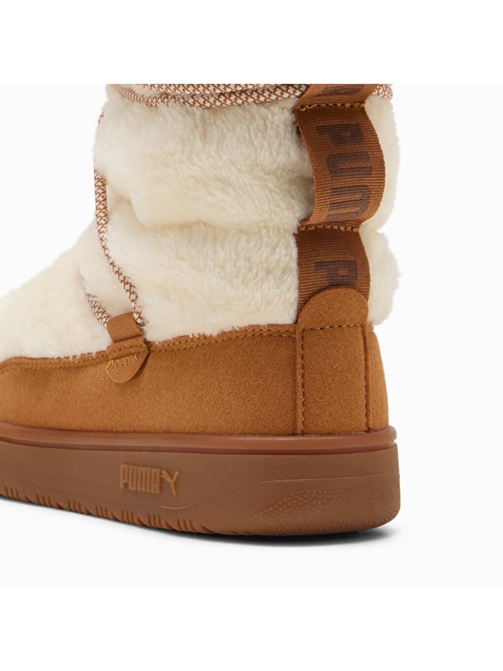 Kahverengi Snowbae Süet Kadın Bot-1