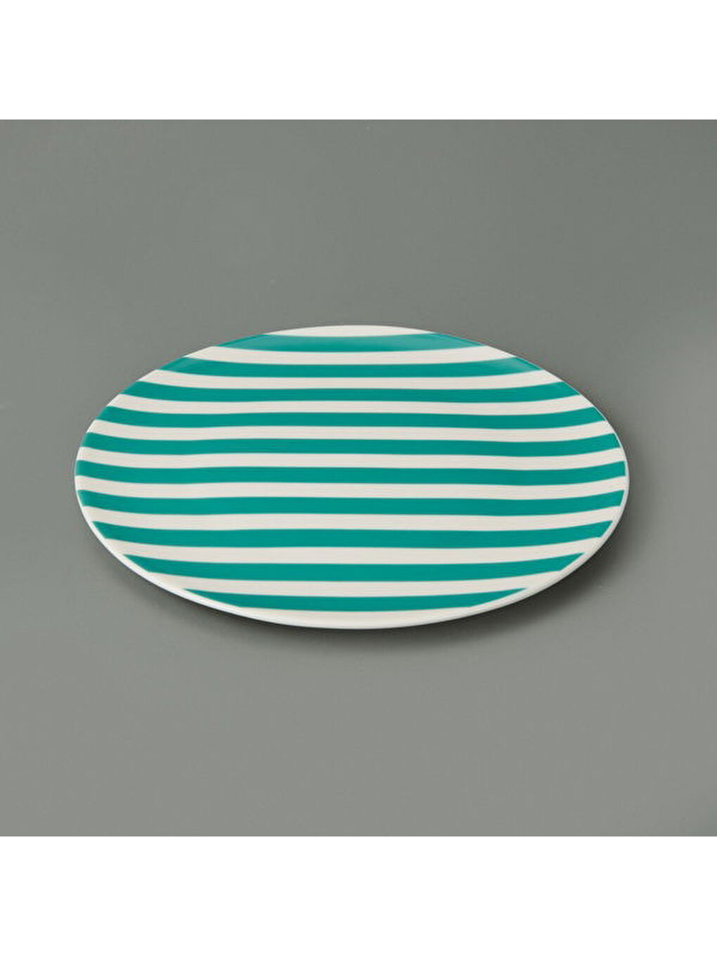 Evidea Kitchen Be Happy Servis Tabağı - Yeşil - 25 cm
