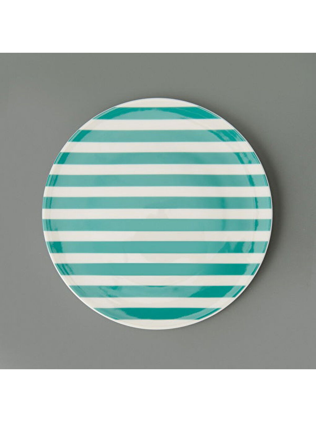 Evidea Kitchen Be Happy Servis Tabağı - Yeşil - 25 cm - 1