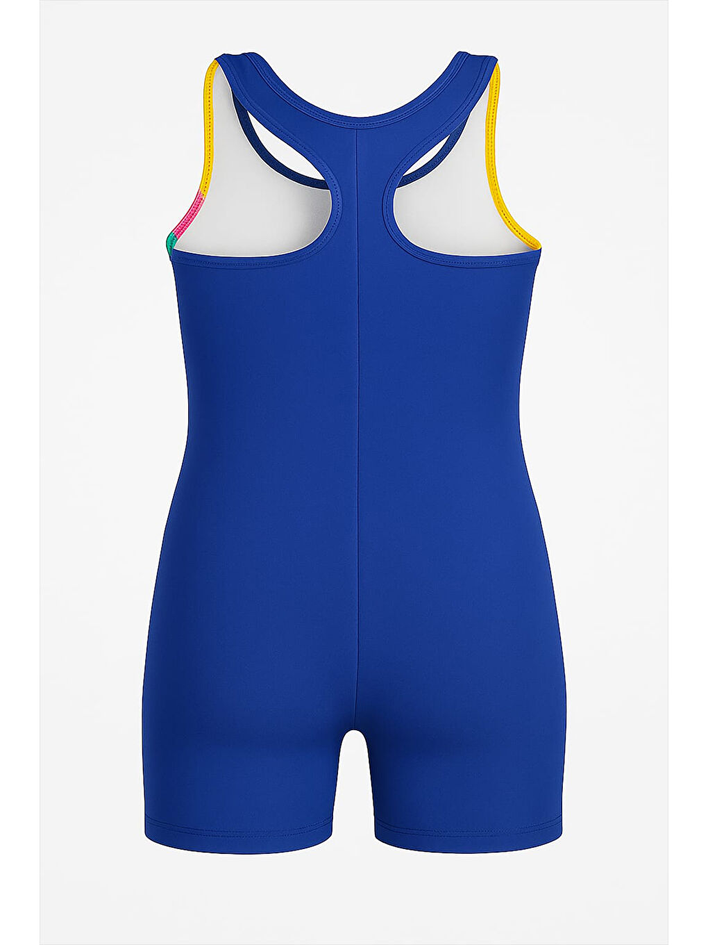 Karışık Yüzücü Şortlu Kız Çocuk Mayo-1