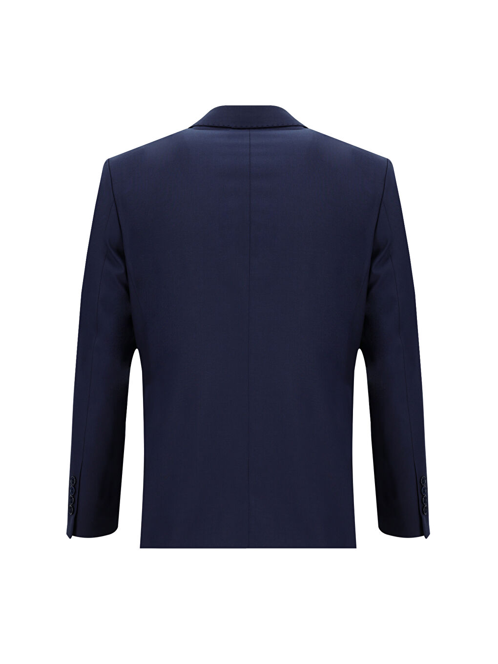 Lacivert Relaxed Fit Rahat Kesim Klasik Takım Elbise-2