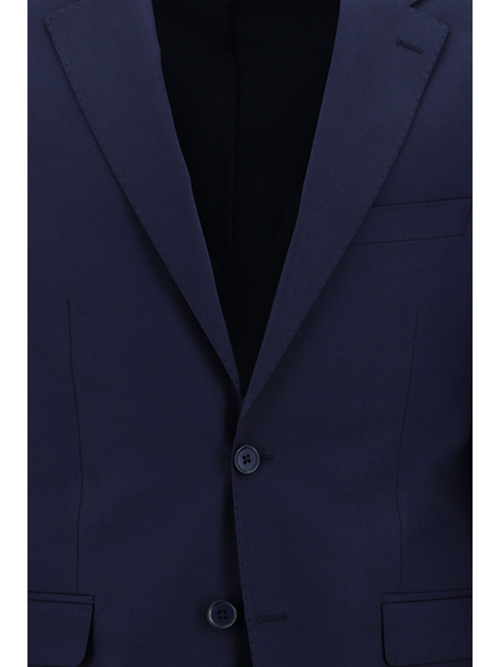 Lacivert Relaxed Fit Rahat Kesim Klasik Takım Elbise-3